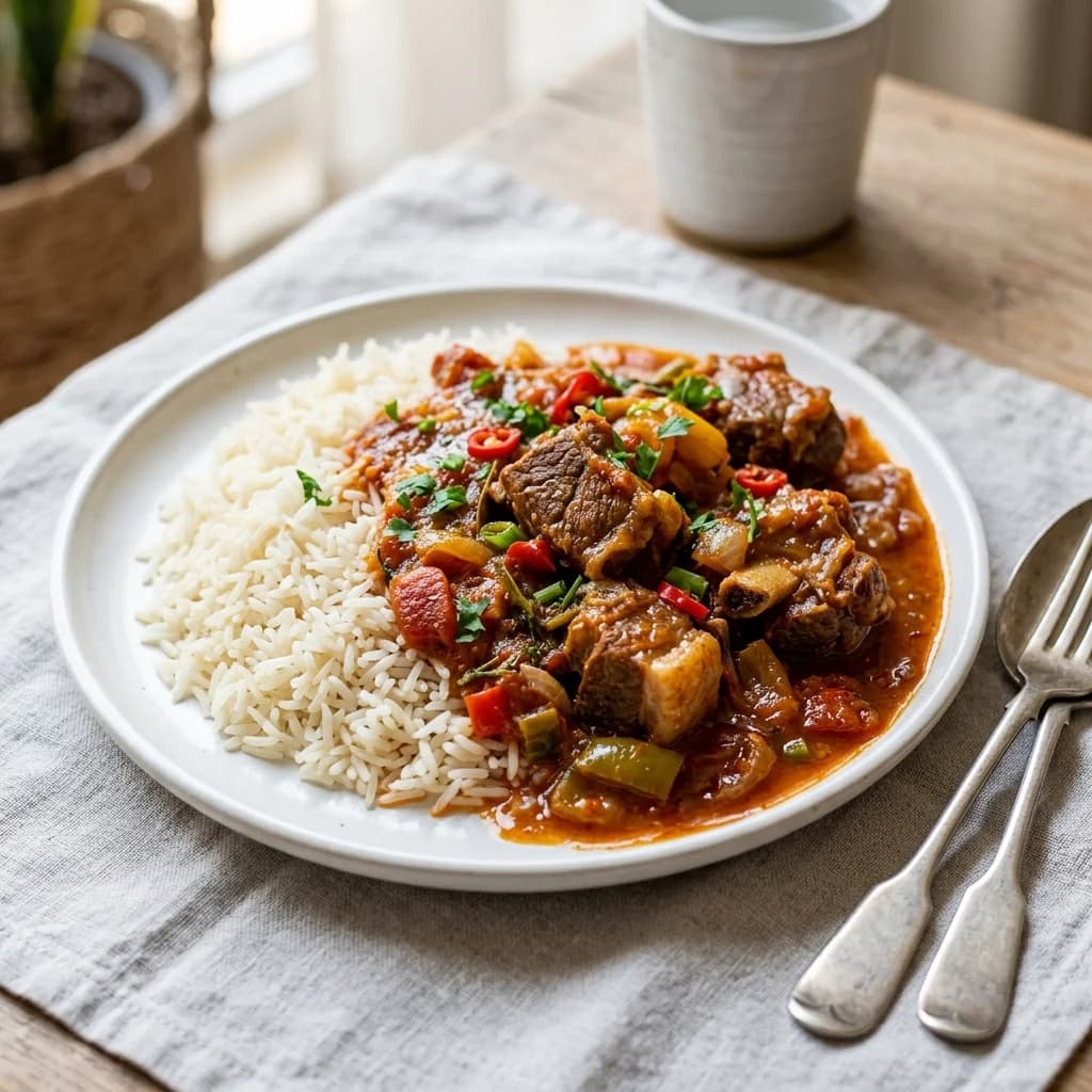 Rice & Stew